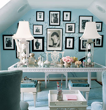 Mela and Ivy: Tiffany Blue bedroom ideas