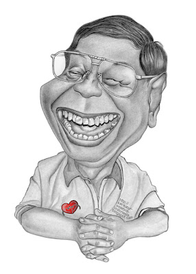 Gus Dur - Karikatur Selebriti Indonesia