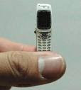 The worlds smallest cellphone