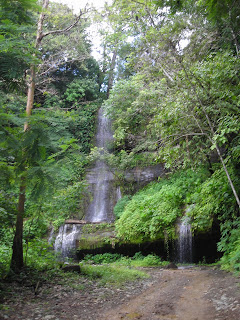One of the many gorgeous waterfalls in the area, that fed the raging waters of the flood