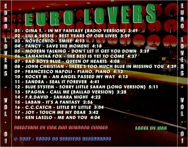 VA - Euro Mania Vol 01: The Best Of New Eurodance Hits