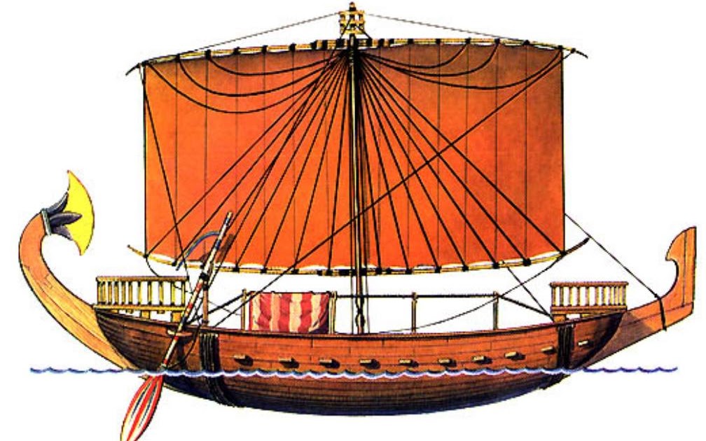 Armament history Seagoing merchant ship of ancient Egypt