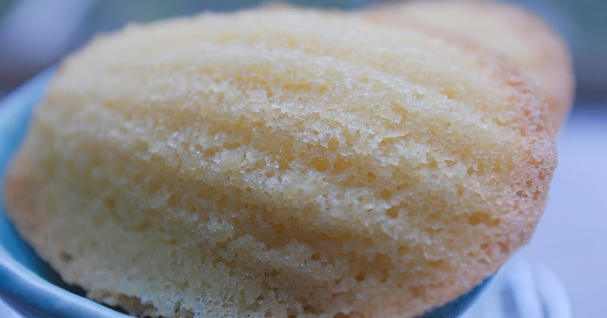 CAKE ON THE BRAIN TENDER ALMOND SCENTED MADELEINES