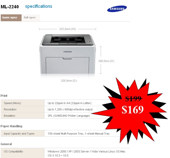 [SAMSUNG+ML-2240+MONOCHROME+LASER+PRINTER.bmp]