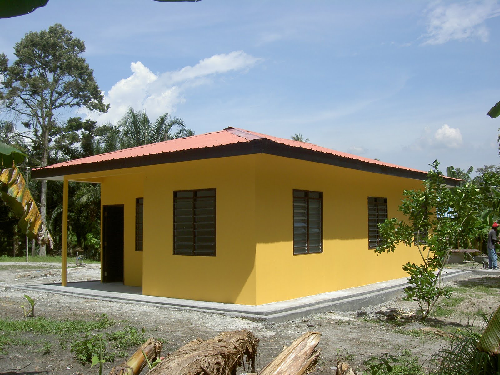 Rumah PPRT(20 x 32)at ulu kuang,chemor,perak.  Light Steel Frame
