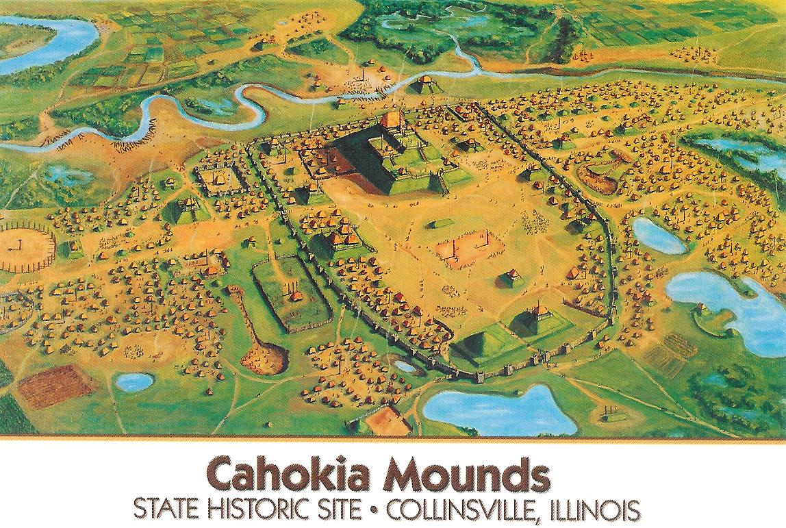 then claude chauffeured us over to the monks mound parking lot let me share first a couple of postcard pictures that give a sense of what this community then claude chauffeured us over to the monks mound parking lot let me share first a couple of postcard pictures that give a sense of what this community