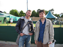 With Julian at Wimbledon
