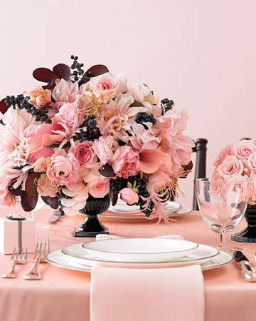 Labels Martha Stewart Mothers Day Pink Rose Centerpiece