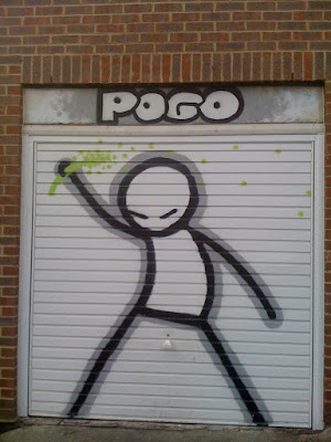 Painting by Naked John, Stik