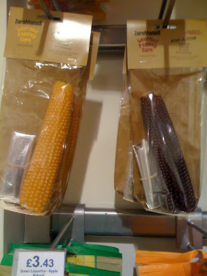Popcorn that pops off the cob