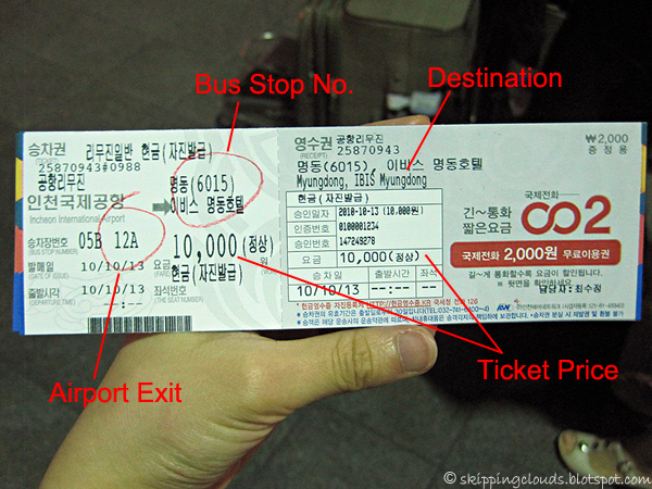 Incheon Airport Bus To Seoul Timetable