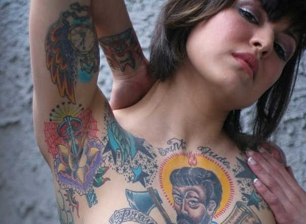 34+ Tattoo Your Chest PNG