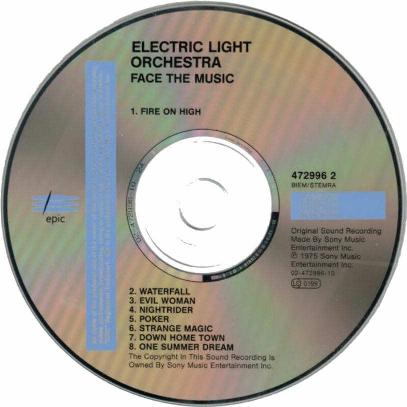 Musicotherapia Electric Light Orchestra Face The Music (1975)