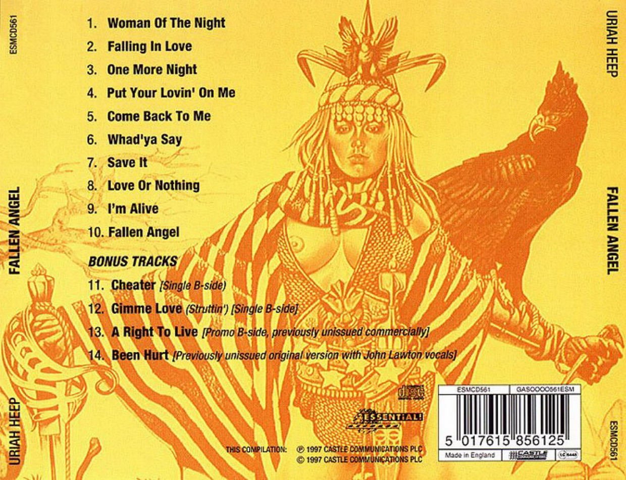 Musicotherapia: Uriah Heep - Fallen Angel (1978)