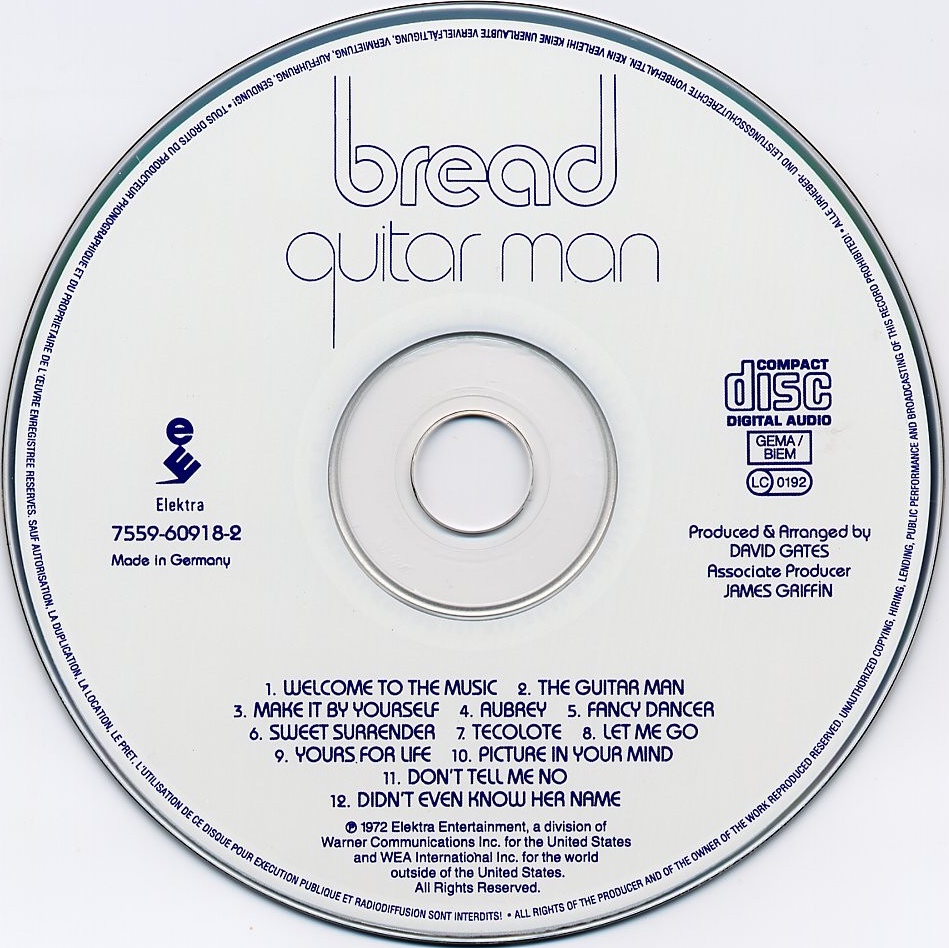 Guitar Man Bread album - Wikipedia