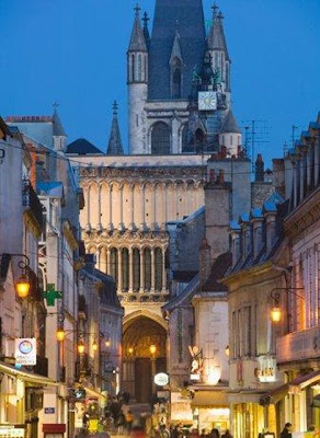 travel - France, Burgundy-Cote D'Or, Dijon, Rue Musette