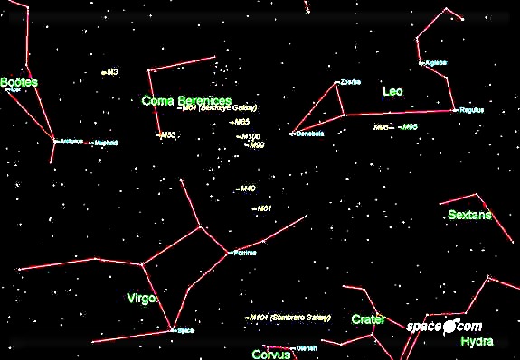 Constellations+In+The+Sky+Tonight ASTRON 1011: Planets & Life in the Universe: Saturn Up Tonight