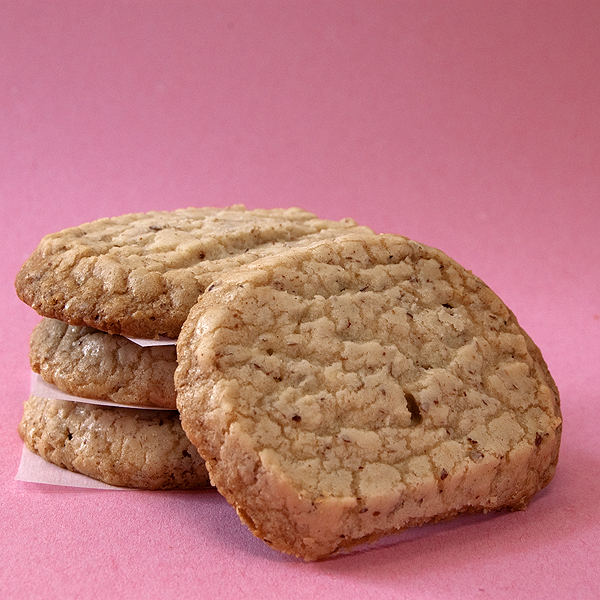 CaffeIna Baking with Carla eggless cookies