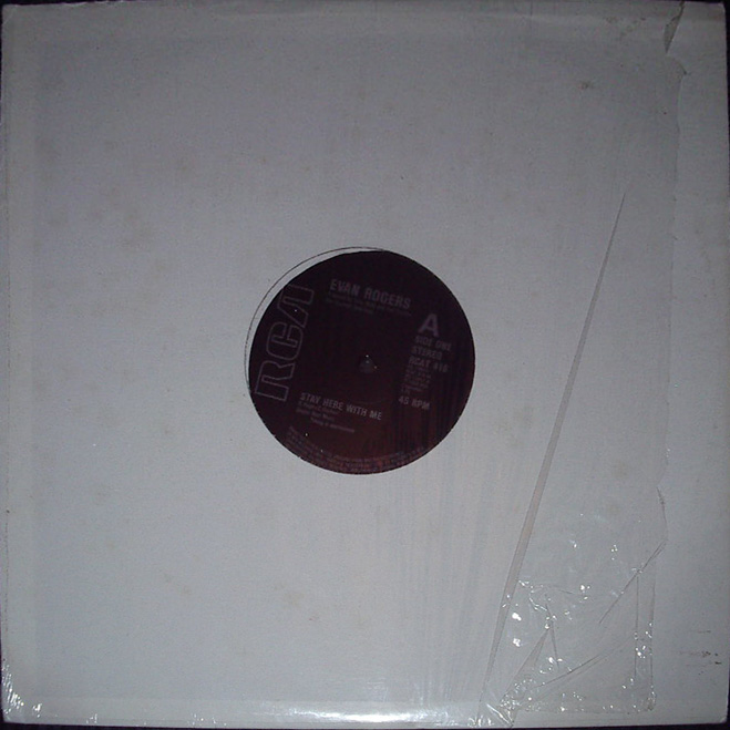 12'' Evan Rogers - Stay With Me 1984