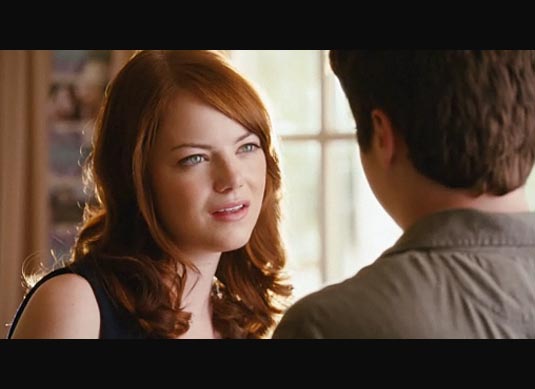 Emma Stone. emma stone easy a hair.