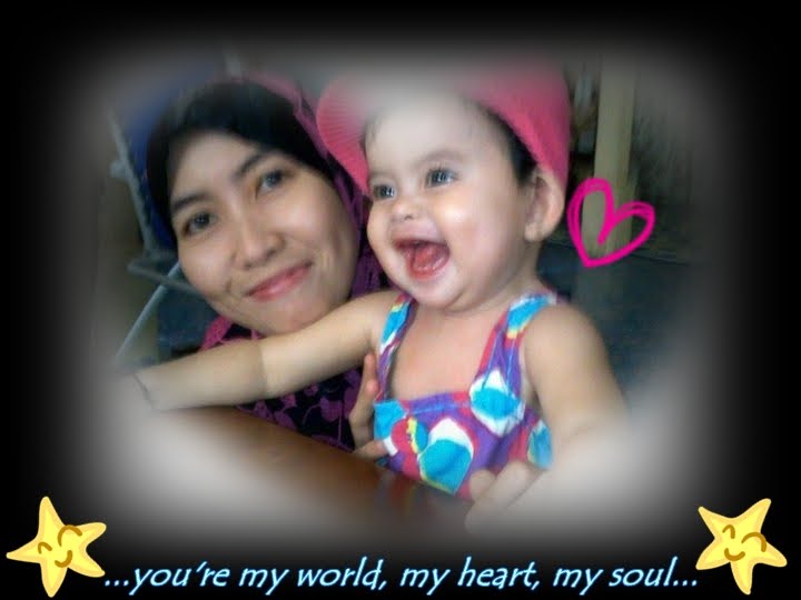 ...you're my world, my heart, my soul...