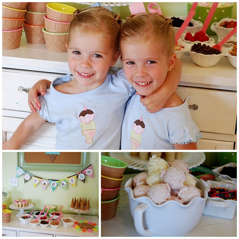 Double Scoops Ice Cream Party Oh My Creative