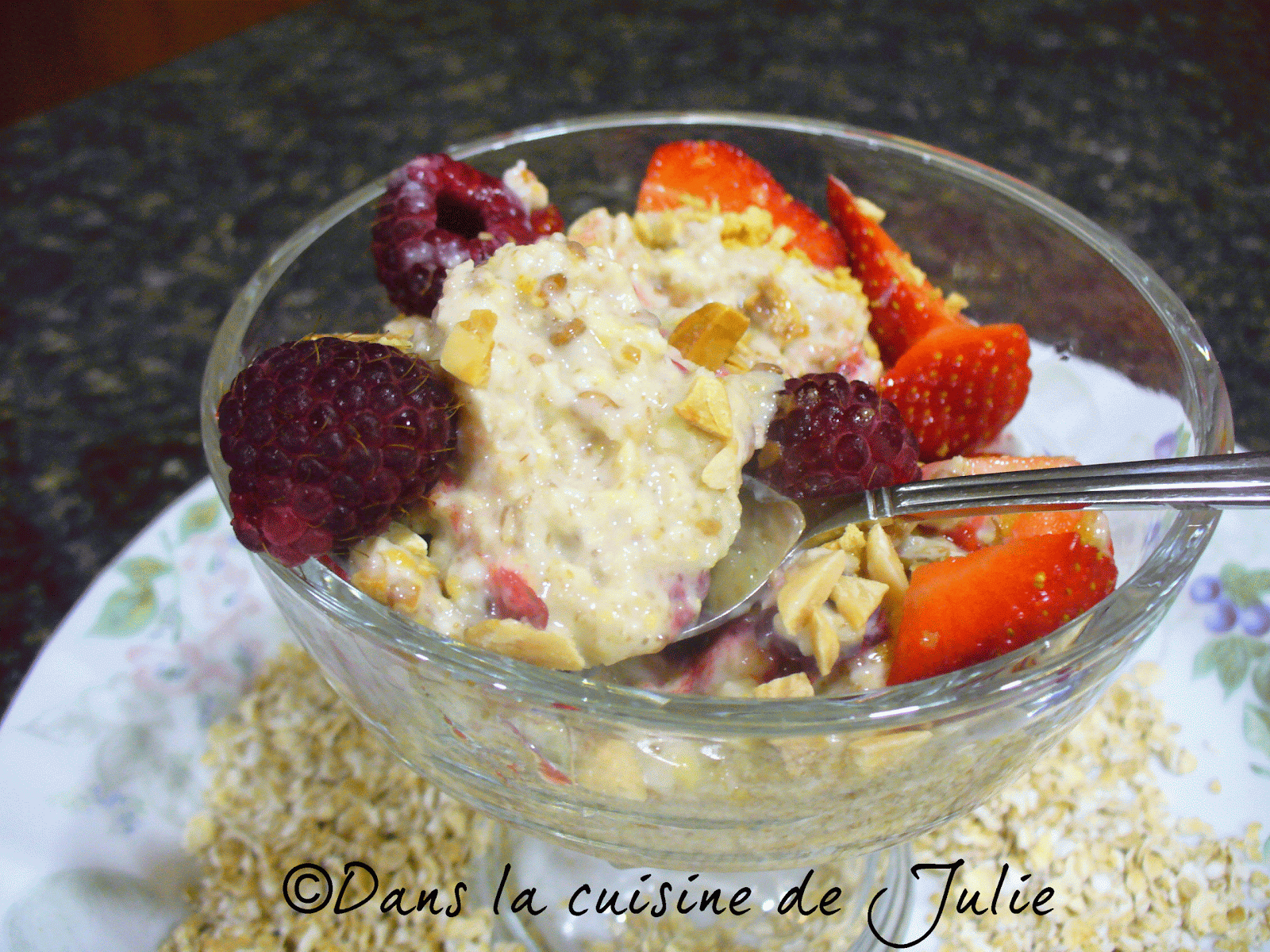 DANS LA CUISINE DE JULIE Muesli aux fruits