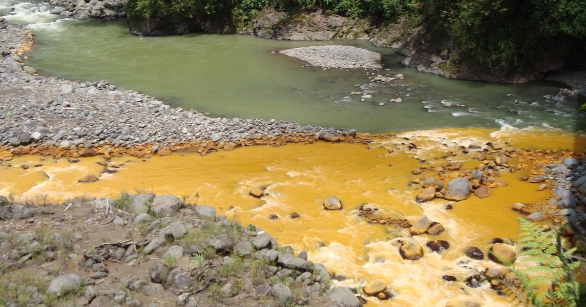 Carol in Central America Clean & Dirty River