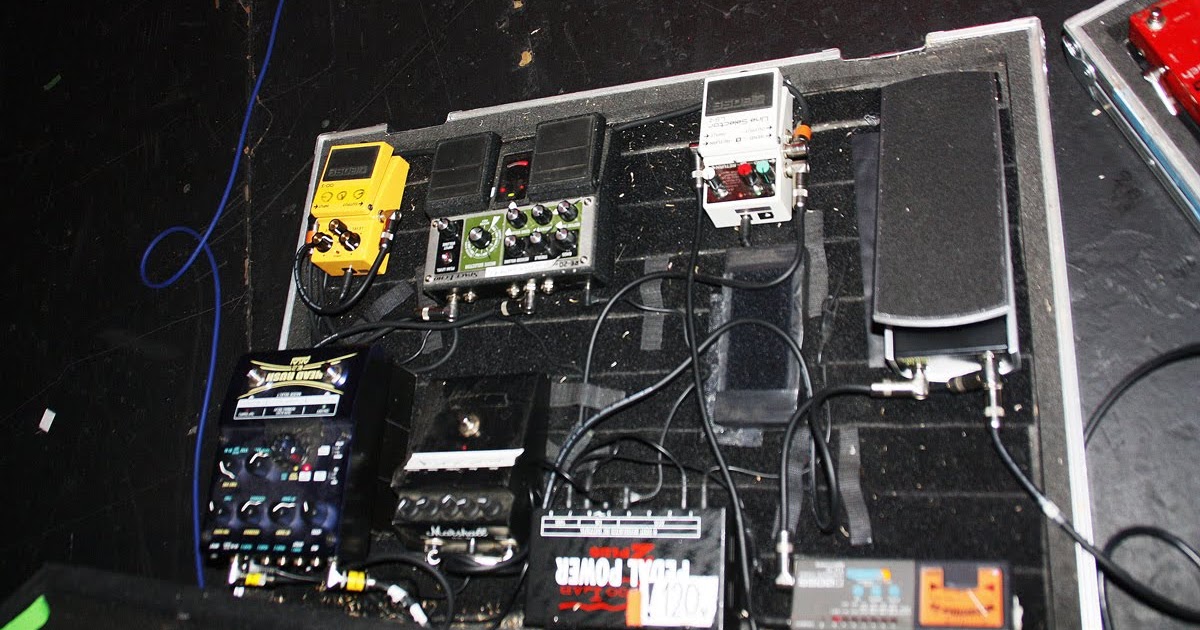 Pedal board split signal path broacu
