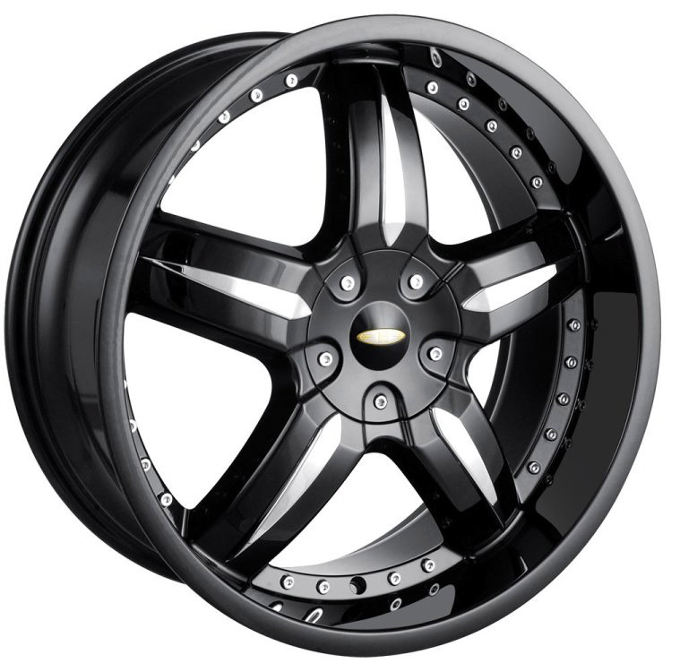 Rims Black Chrome Rims Baccarat