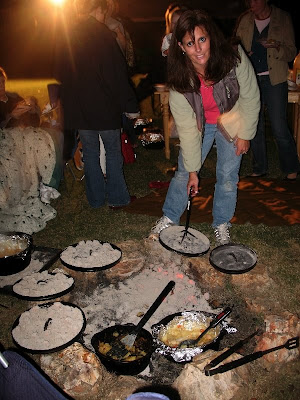 Rogers Ward Relief Society Pictures From Dutch Oven Cooking
