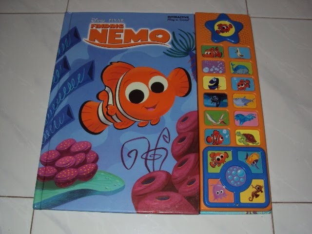 Toys4toddlers: Nemo Interactive play a sound book - Large