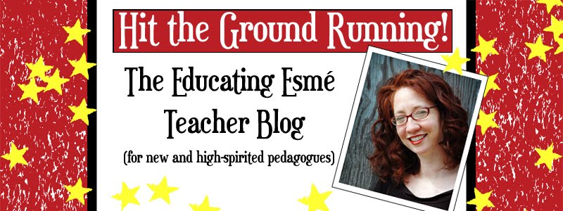 Hit the Ground Running:  The Educating Esme Blog for New Teachers
