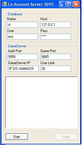 Co Account Server 5095 Co Account Server 5095