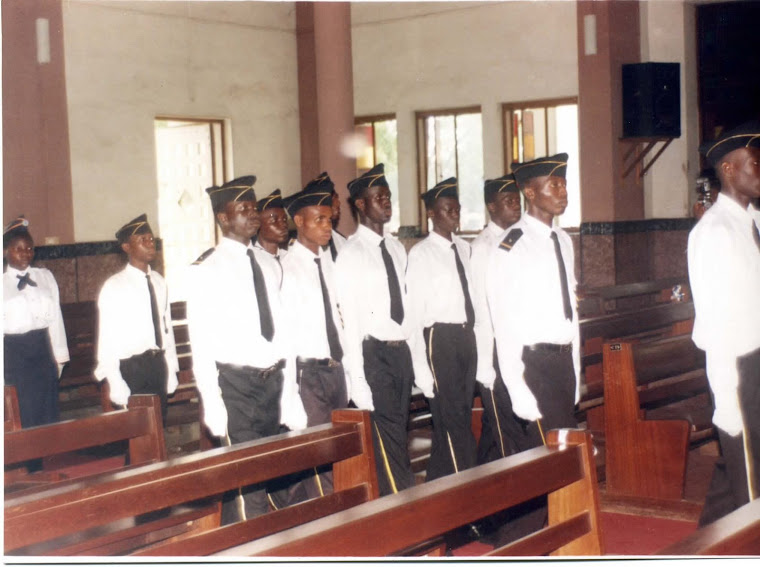 Honour Guards performing cross on the march