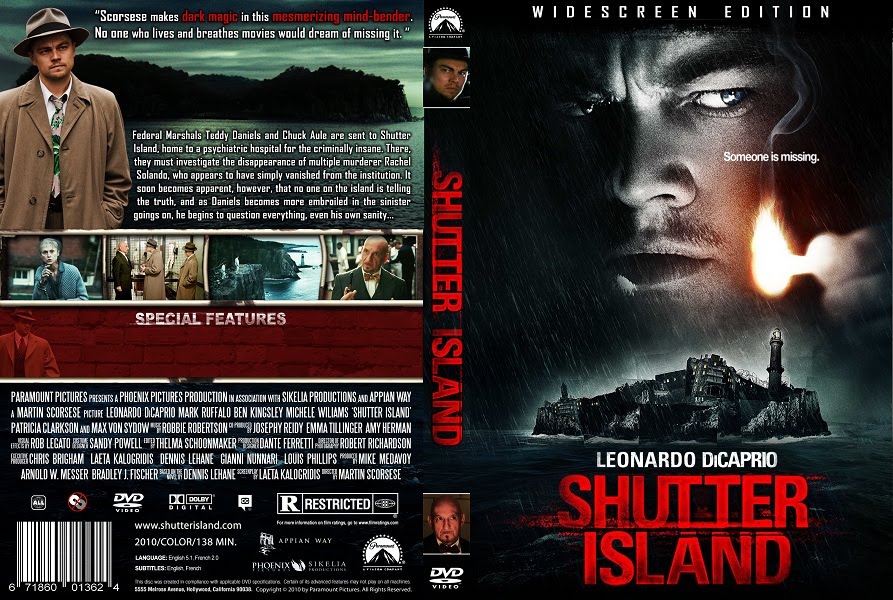 Shutter Island DVD Artwork and Specs' Available Here 28DLA