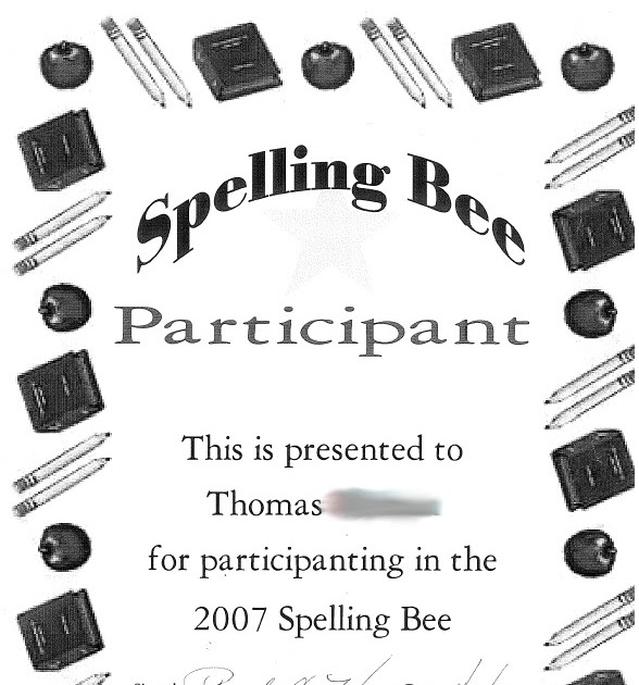 Annie's Way The Spelling "B"