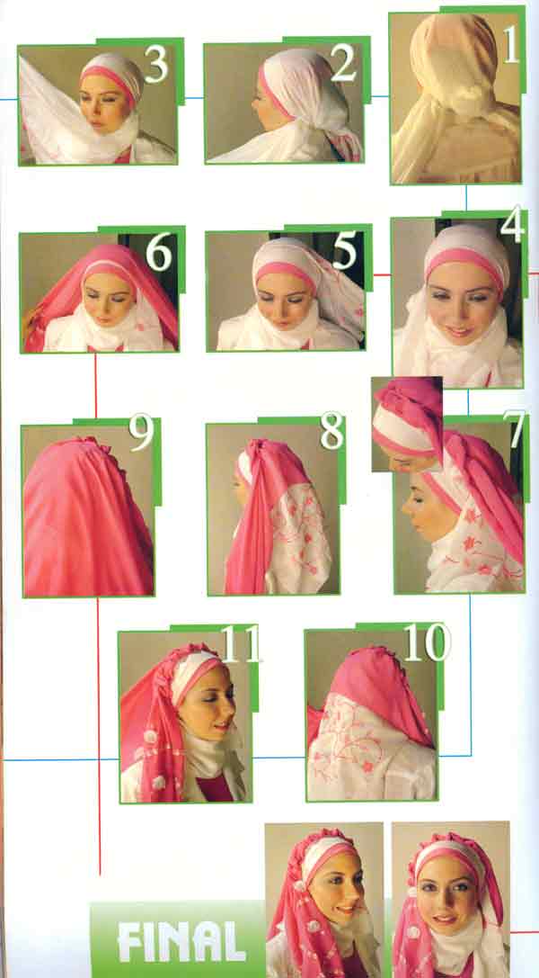 how to wear a hijab loosely