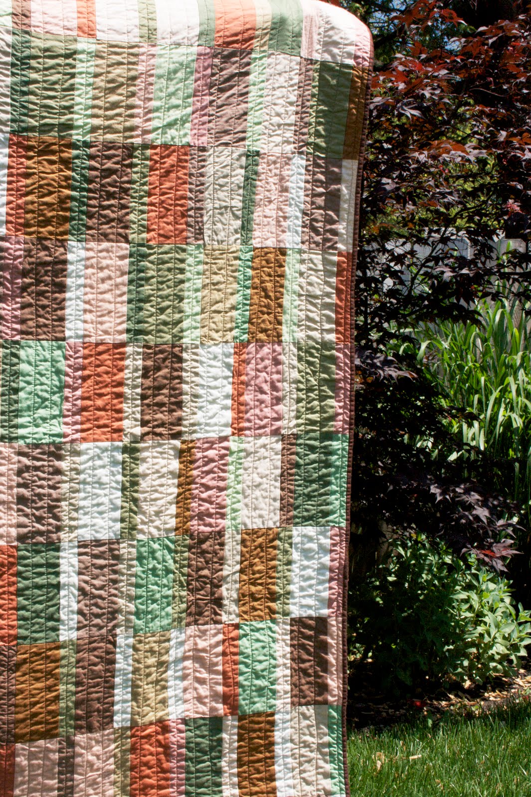 craftyblossom an earthy plain spoken quilt.