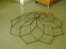 Fig 4  Large( 50 m) Reticulated Dome Model w/o Roof Cover