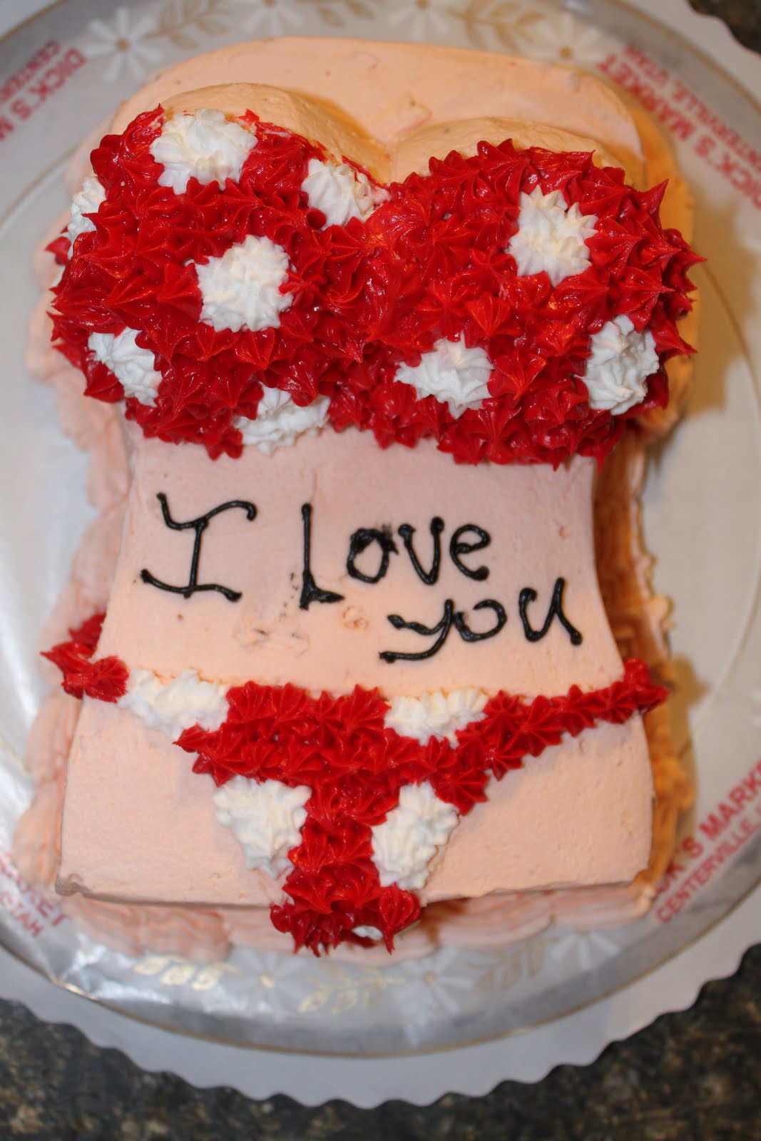 Vanessa's Cake Designs Bikini Cake