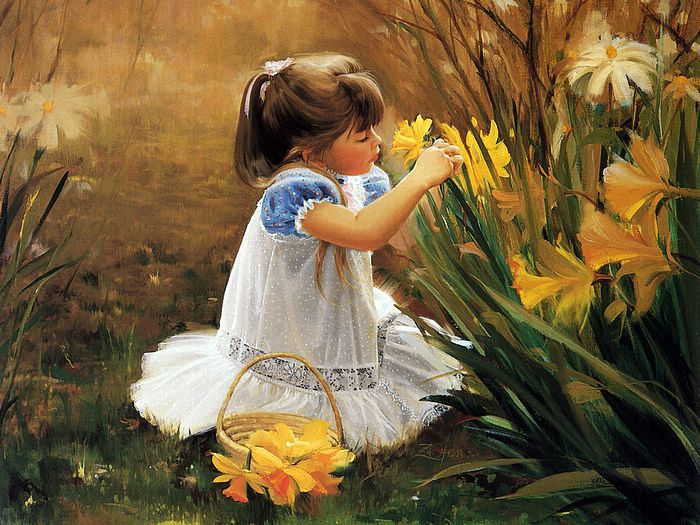 ~~A Simple Gesture~~ Small+girl+flucking+flowers+painting+sketches+photos