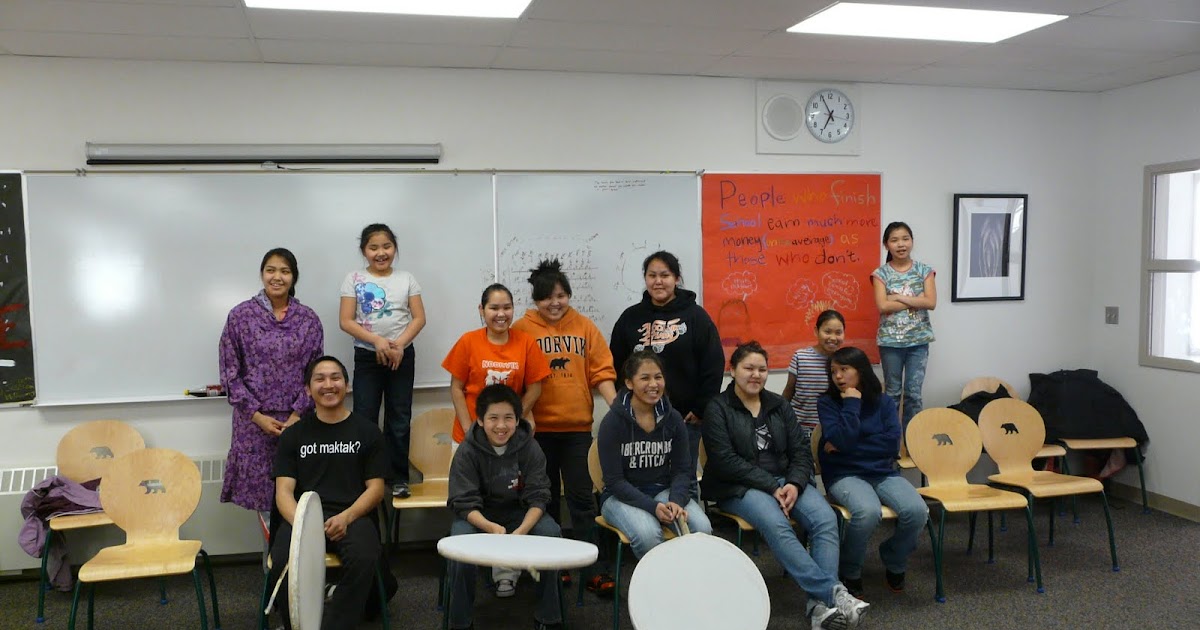 Rural practicum Noorvik First day school day in Noorvik