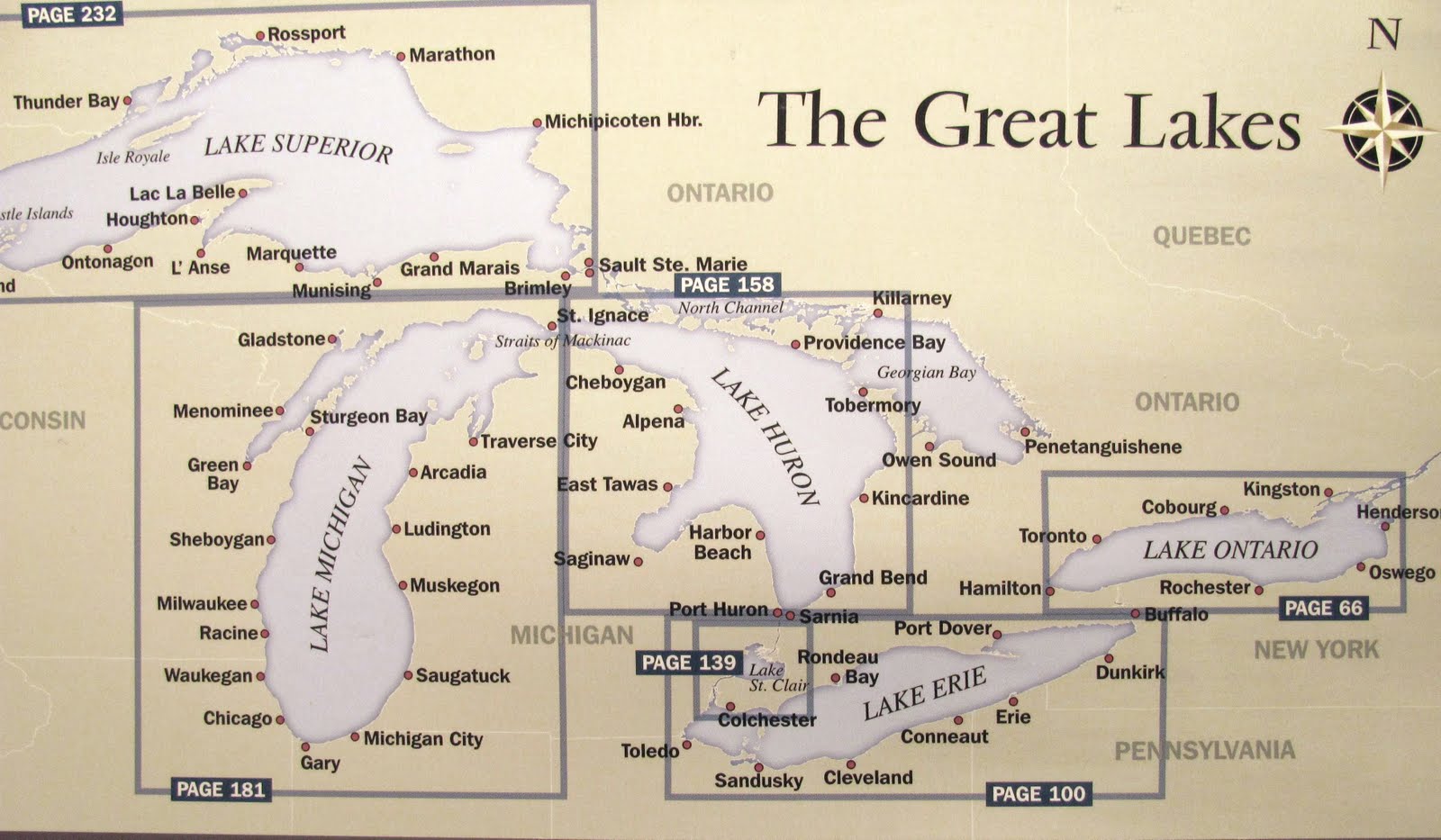 Great Lakes Charts