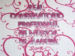 Graffitis del conservatorio de almeria