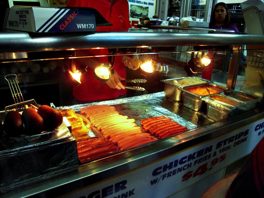 The Podanys to our world Papaya Dog Midtown West, NYC