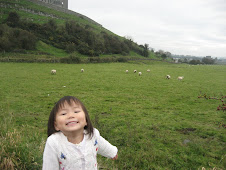 Maddie loved the sheep!