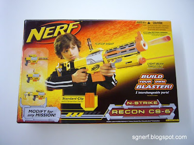 Nerf N-Strike - Longshot CS-6 Sniper Rifle Blaster Gun - Hasbro - Tested &  Works