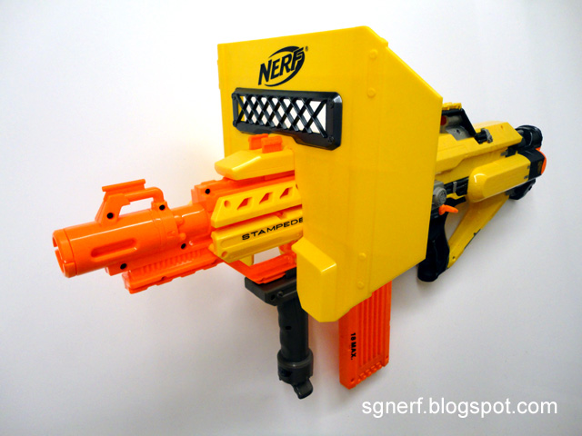 nerf stampede shield