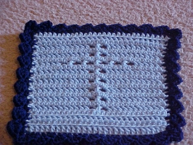 Welcome to Simply Jean&#039;s: Cross Prayer Cloth (Crochet)